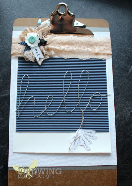Clipboard Inspiration - Birdwing Paper Designs