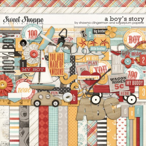A Boy's Story - Digital Kit