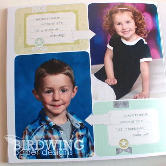 2013 Family Album - Birdwing Paper Designs