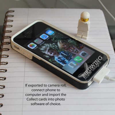 Export Your Collect App Cards - Birdwing Paper Designs