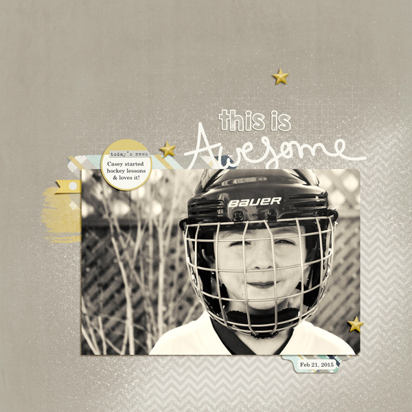 Awesome Hockey - Birdwing Paper Designs