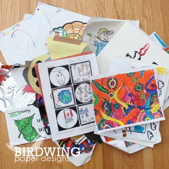 Kids Artwork Part 1 - Birdwing Paper Designs