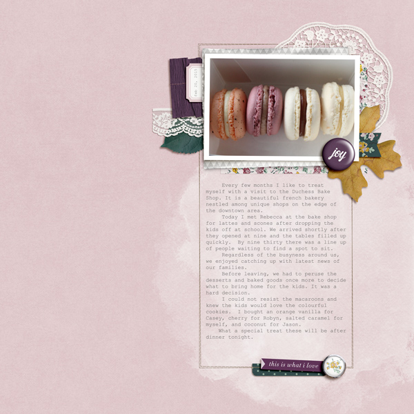 Macaroons - Birdwing Paper Designs