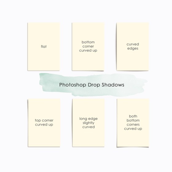 Quick Realistic Drop Shadows - Birdwing Paper Designs