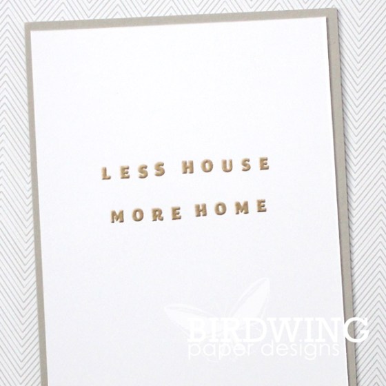 Simple Entryway Art - Birdwing Paper Designs