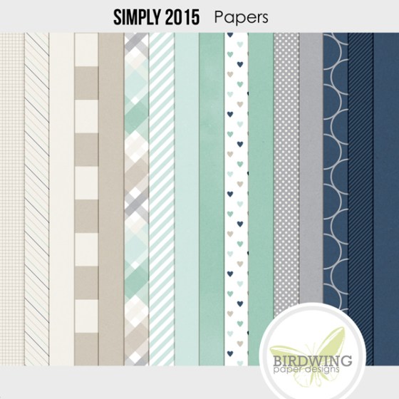 Simply 2015 Papers - Birdwing Paper Designs