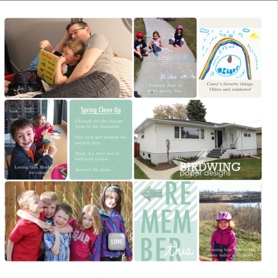 2015 Family Album Spring Update - Birdwing Paper Designs