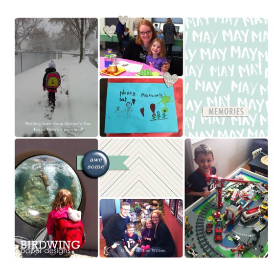 2015 Family Album Spring Update - Birdwing Paper Designs