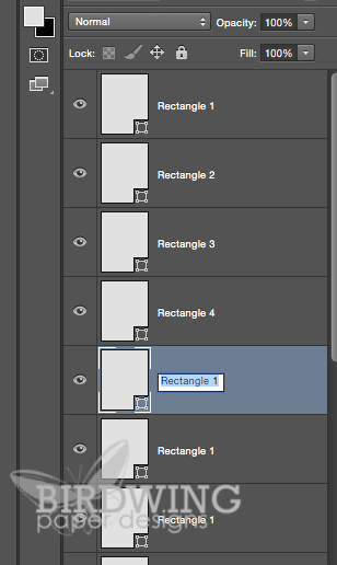 Making a Page Template in Photoshop - Birdwing Paper Designs