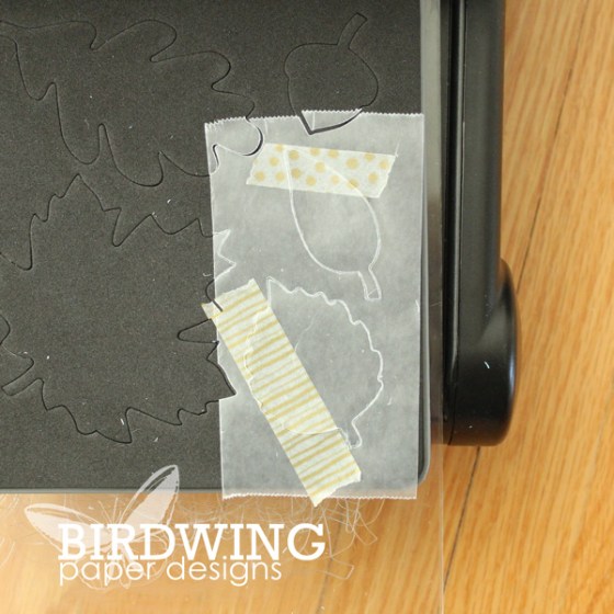 Leaf Imprint Card - Birdwing Paper Designs