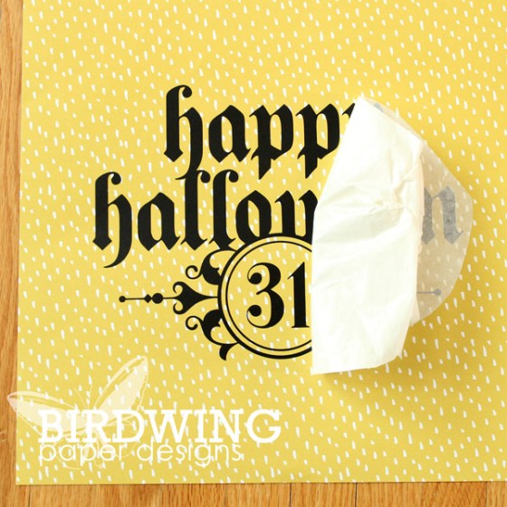 Halloween Home Decor - Birdwing Paper Designs