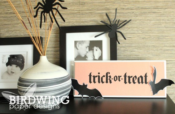 Halloween Home Decor - Birdwing Paper Designs