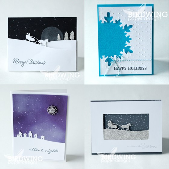 4 Cards 5 Days - Birdwing Paper Designs