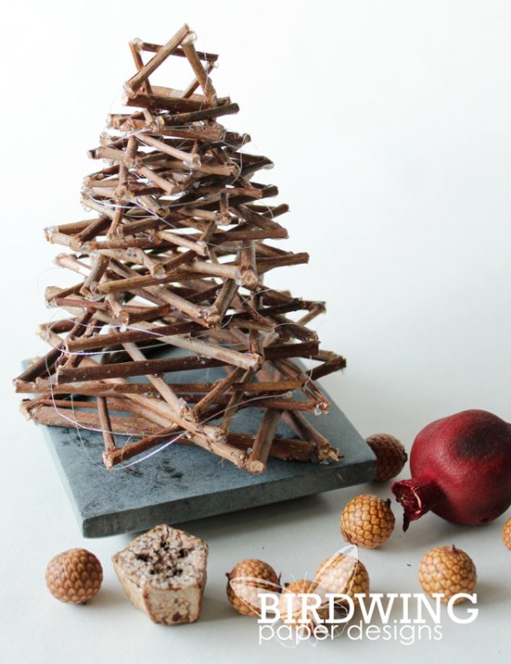Little Twig Holiday Tree - Birdwing Paper Designs