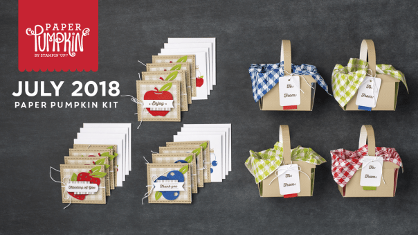 July 2018 Paper Pumpkin from Stampin' Up!