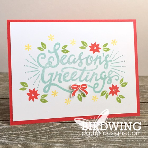 Christmas Card Pack - Birdwing Paper Designs