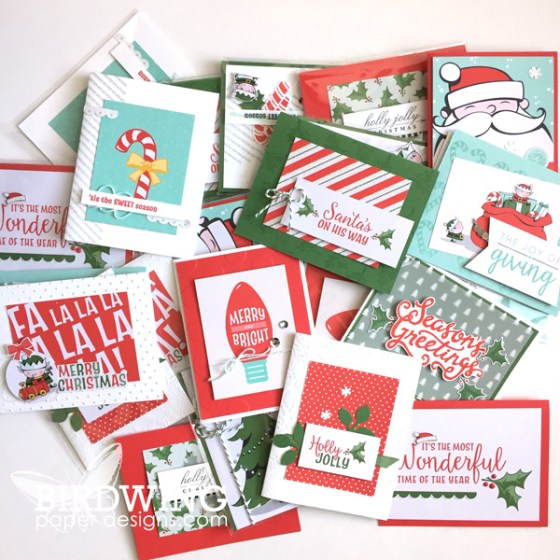 Santa's Workshop Cards and Tags - Birdwing Paper Designs