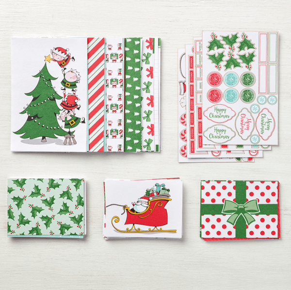 Santa's Workshop Cards and Tags - Birdwing Paper Designs