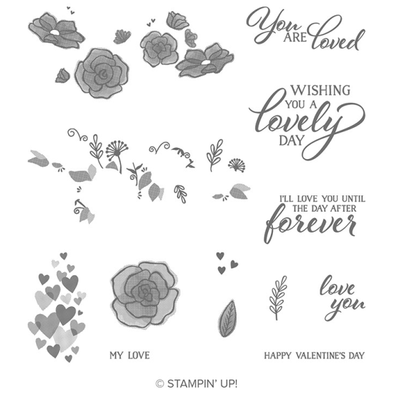 forever lovely - stampin' up!