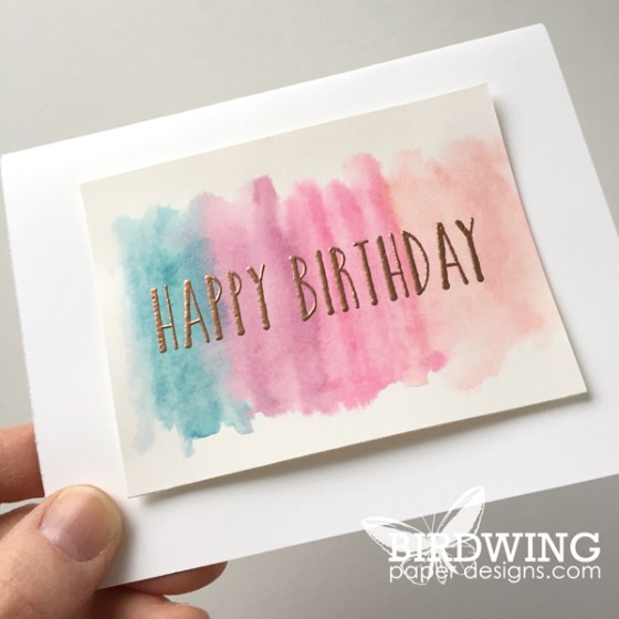 Birthday Card Pack - Birdwing Paper Designs