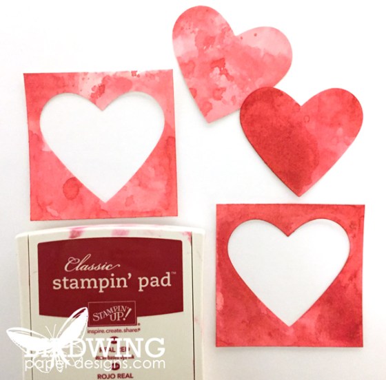 Watercolour Hearts-2 Ways - Birdwing Paper Designs