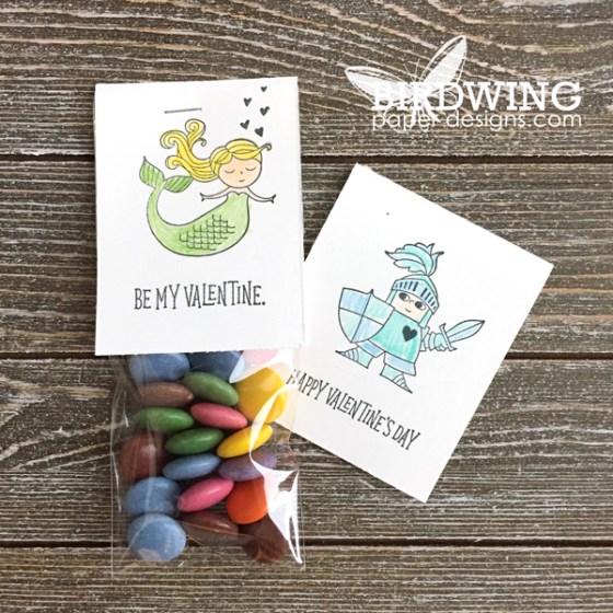 Kids Valentine's Day Cards - Birdwing Paper Designs