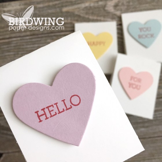 Kids Valentine's Day Cards - Birdwing Paper Designs