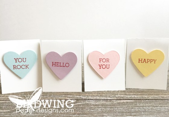 Kids Valentine's Day Cards - Birdwing Paper Designs
