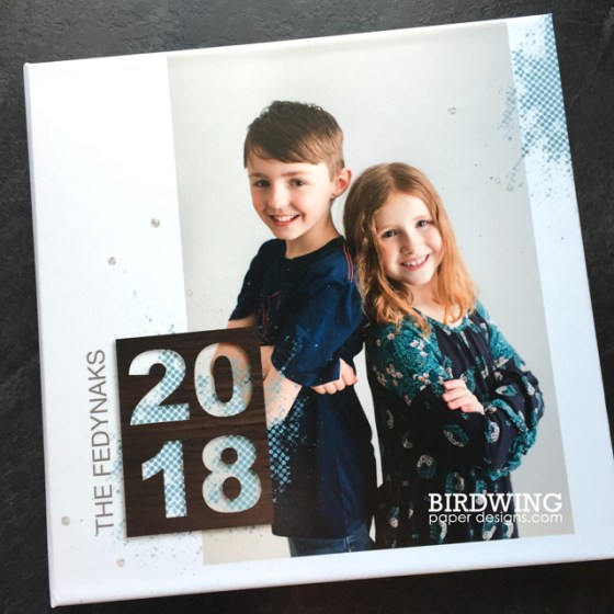 2018 Family Photo Book - Birdwing Paper Designs