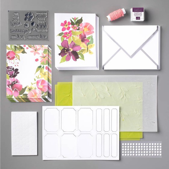 Blissful Blooms Paper Pumpkin Kit August 2018 - Stampin' Up!