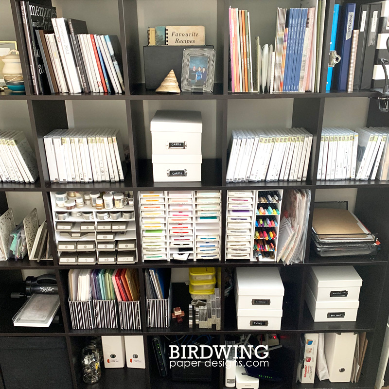 A Craft Room Tour - Birdwing Paper Designs