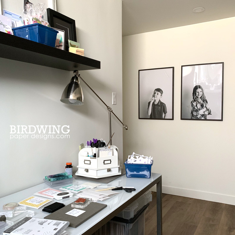 A Craft Room Tour - Birdwing Paper Designs