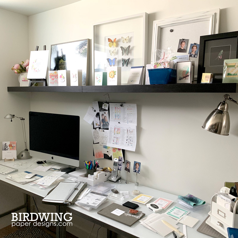 A Craft Room Tour - Birdwing Paper Designs