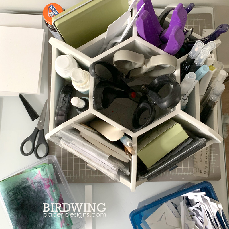 A Craft Room Tour - Birdwing Paper Designs
