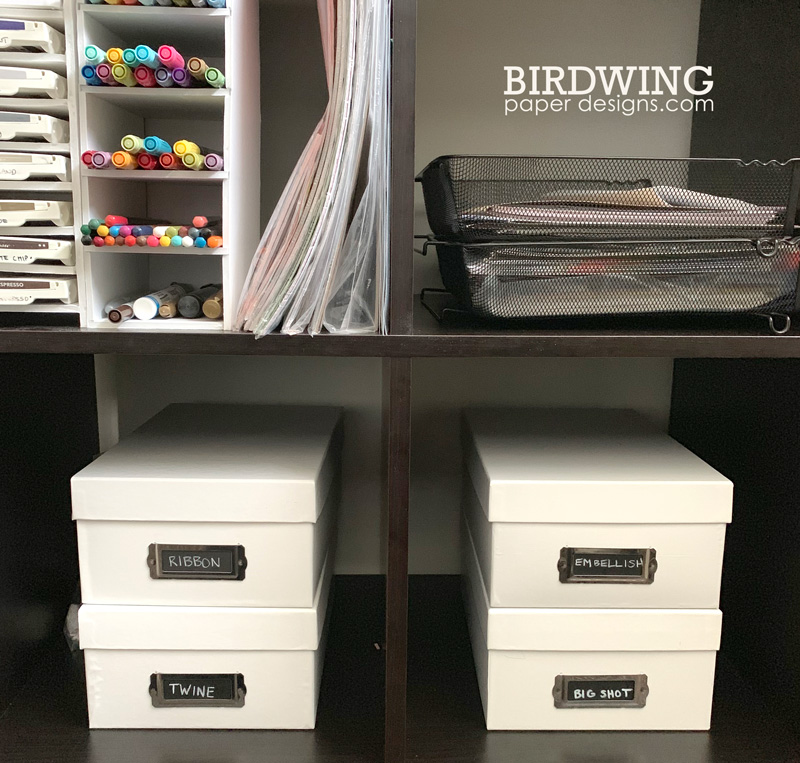 A Craft Room Tour - Birdwing Paper Designs