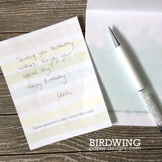 DIY Notepad With Custom Paper - Birdwing Paper Designs