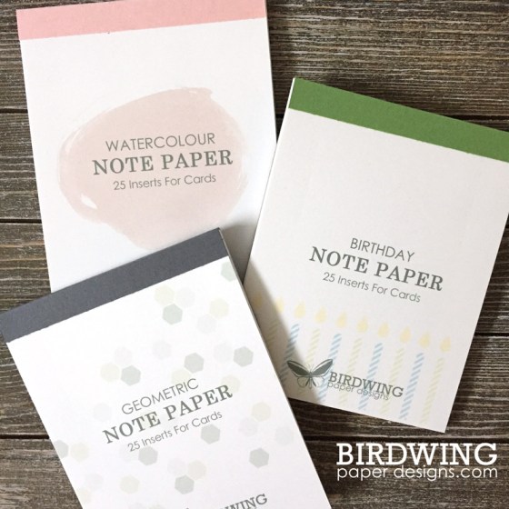 DIY Notepad With Custom Paper - Birdwing Paper Designs
