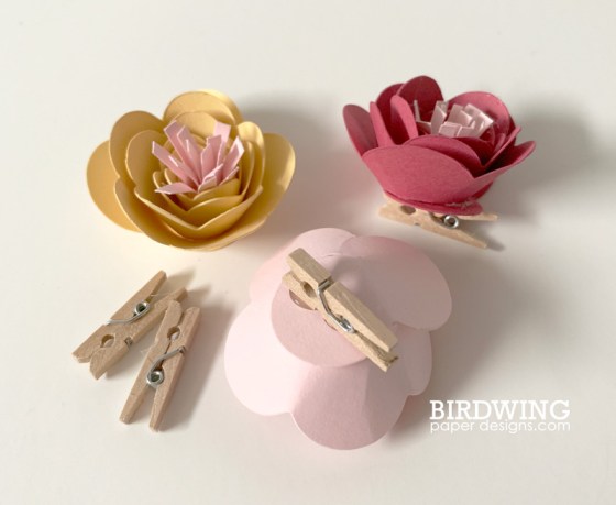 Making a Paper Flower Wreath - Birdwing Paper Designs