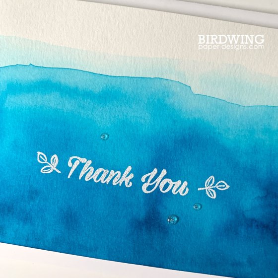 Stampin' Up! Thank You Cards - Birdwing Paper Designs