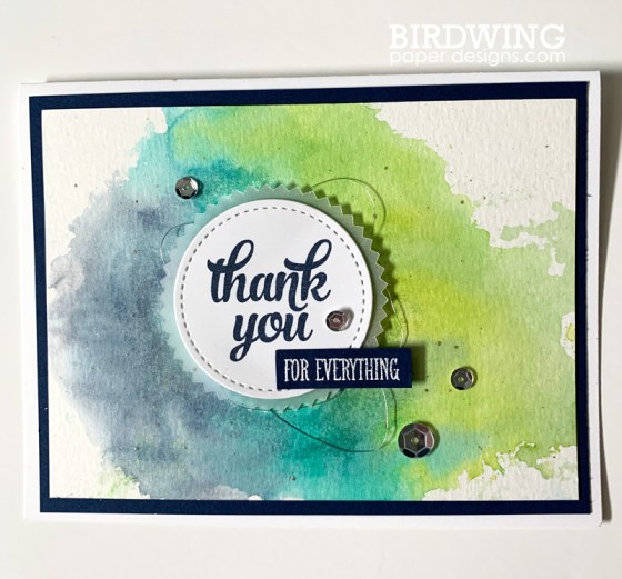 Stampin' Up! Thank You Cards - Birdwing Paper Designs
