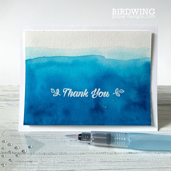Stampin' Up! Thank You Cards - Birdwing Paper Designs