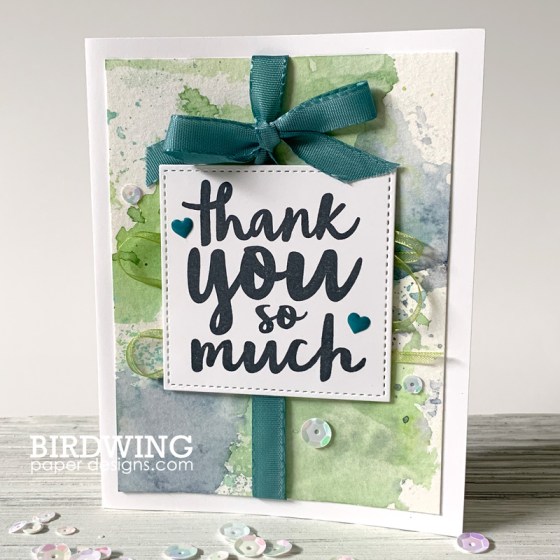 Stampin' Up! Thank You Cards - Birdwing Paper Designs