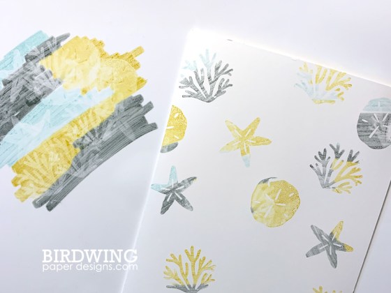 Silicone Mat Stamping Technique - Birdwing Paper Designs