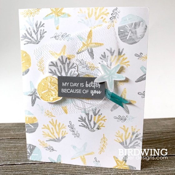 Silicone Mat Stamping Technique - Birdwing Paper Designs
