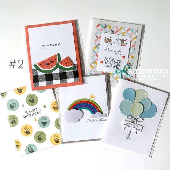 Kids Card Bundles- Birdwing Paper Designs