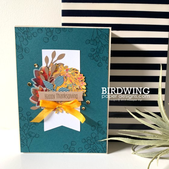 Fall Frames with Paper Pumpkin - Birdwing Paper Designs