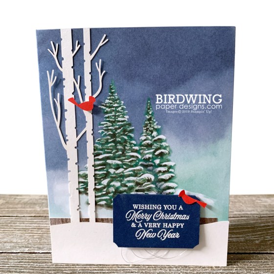 Winter Woods Holiday Cards - Birdwing Paper Designs