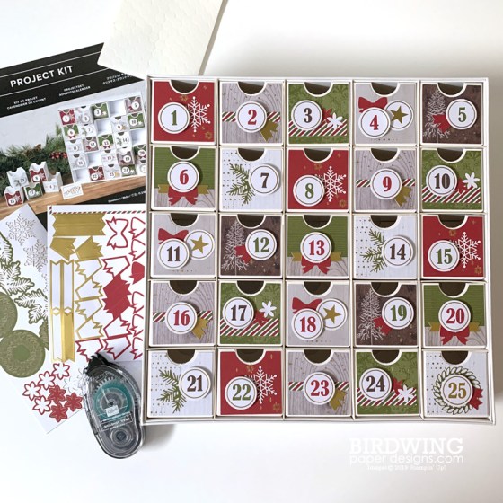 DIY Reusable Advent Calendar - Birdwing Paper Designs
