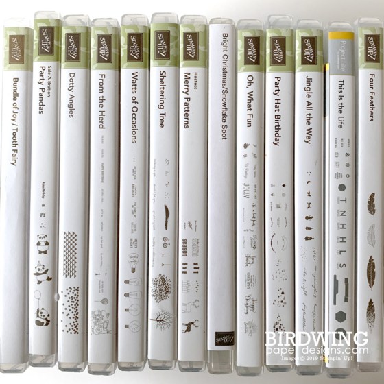 Winter Open House - Retired Stamps