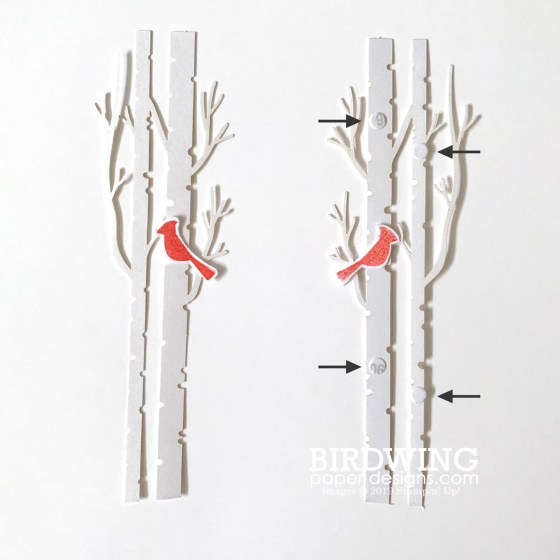 Winter Woods Ornament - Birdwing Paper Designs